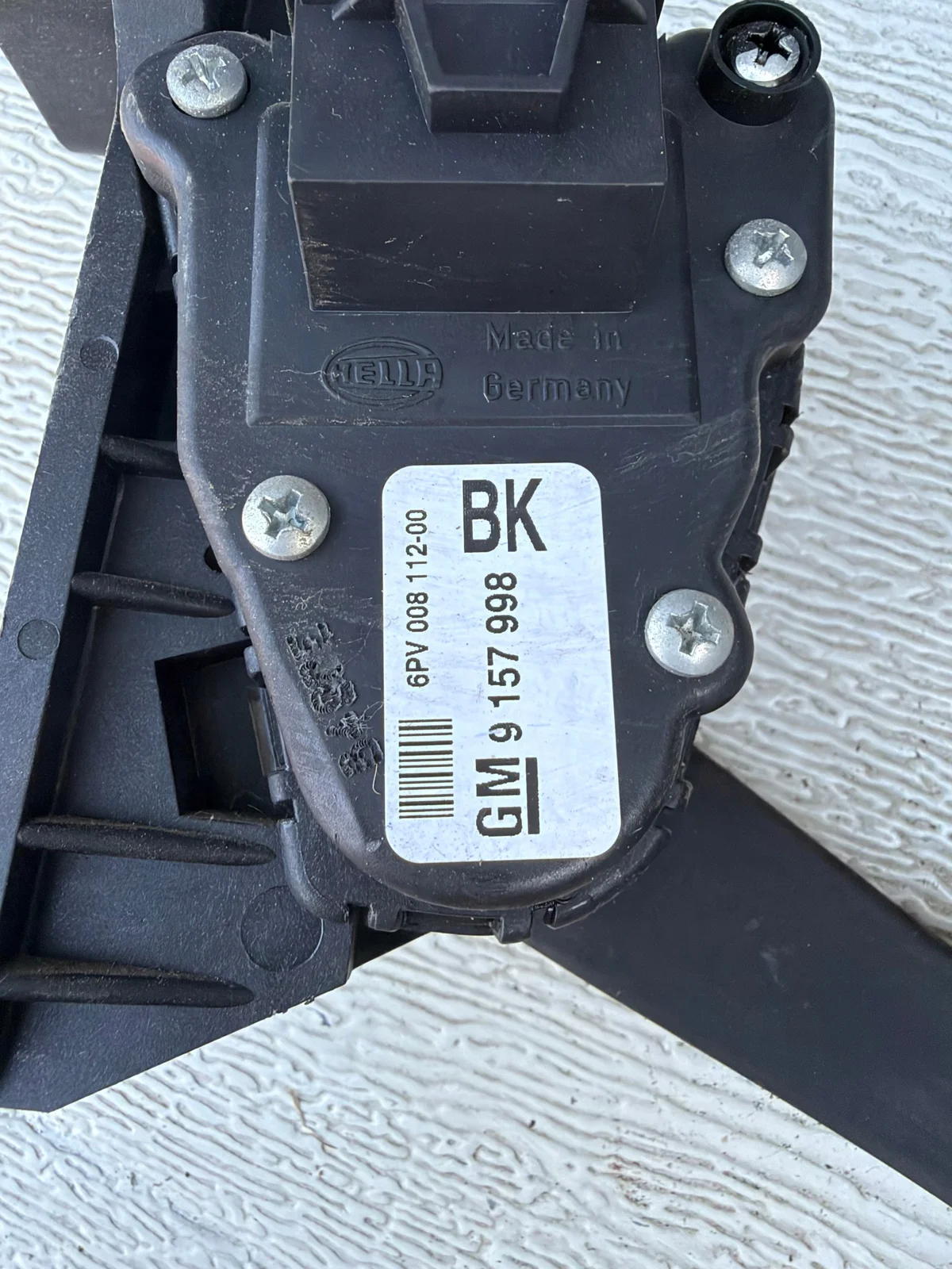 Opel Astra H 1.9CDTI Gaspedal Potentiometer image 4