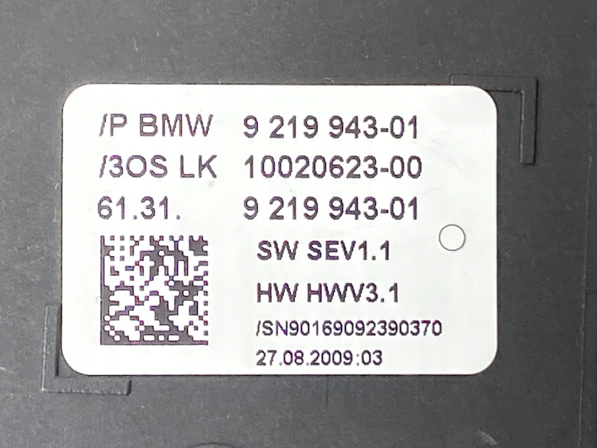 Mecanismo de mudanças BMW 61317950390 image 8