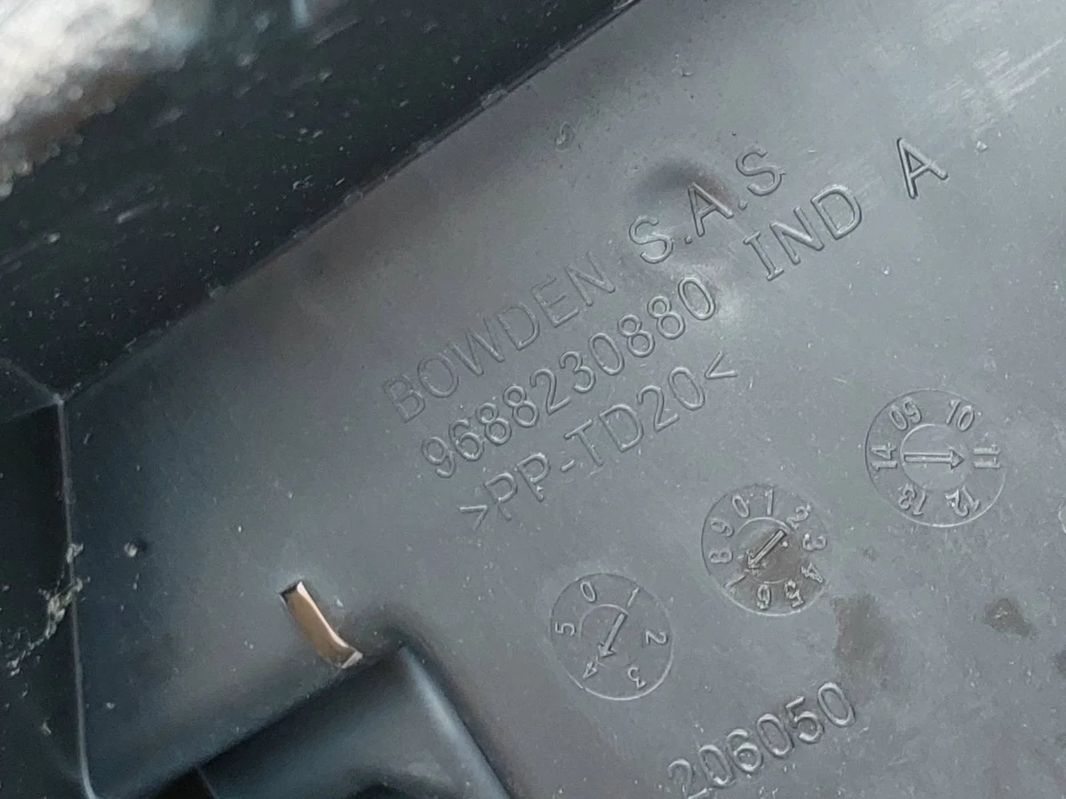 Einsatz Ersatzrad Werkzeug Peugeot 9688230880 image 4