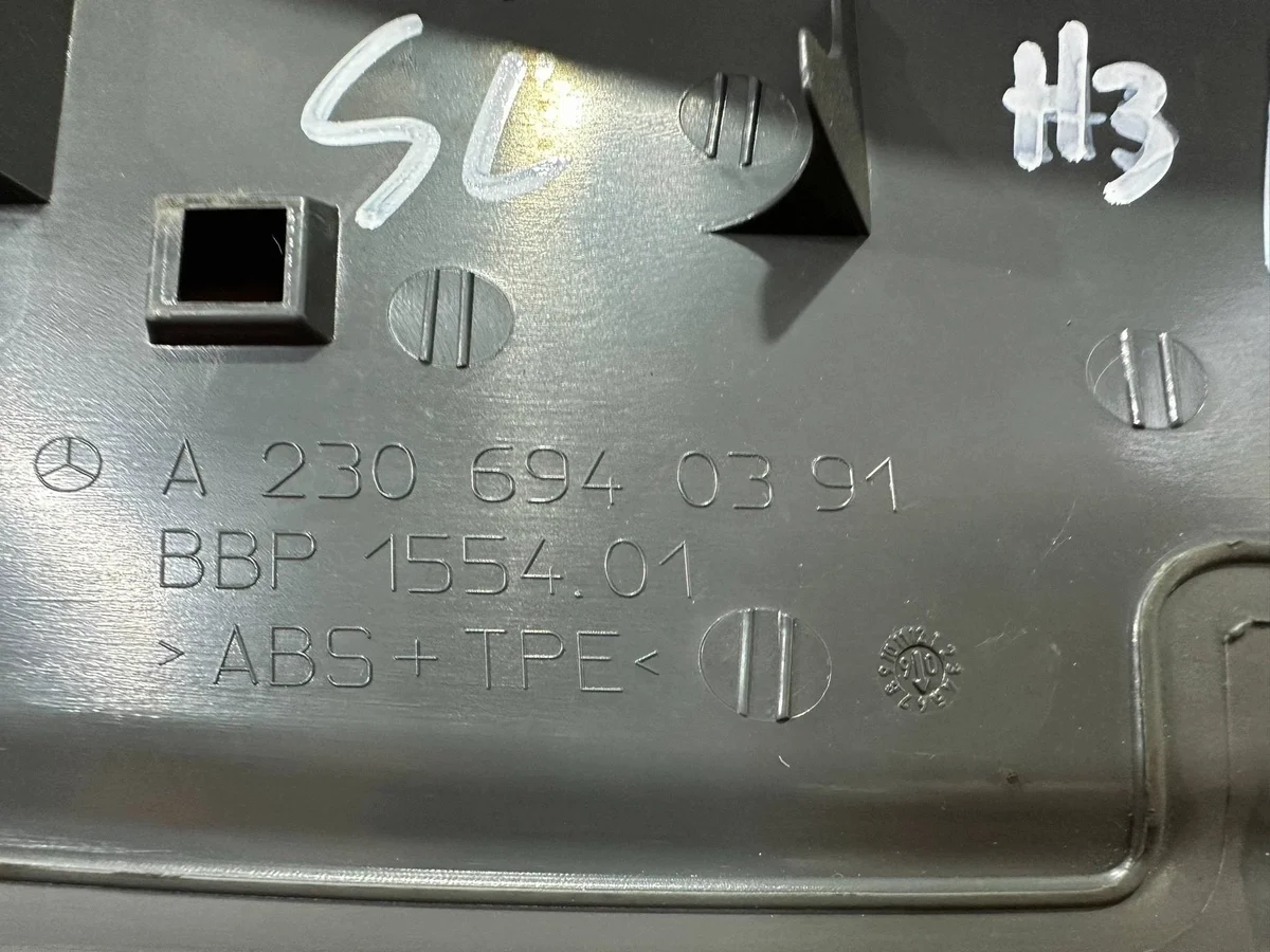 Cobertura Dobradiça Teto Esquerda Mercedes SL R230 A2306940391 image 9