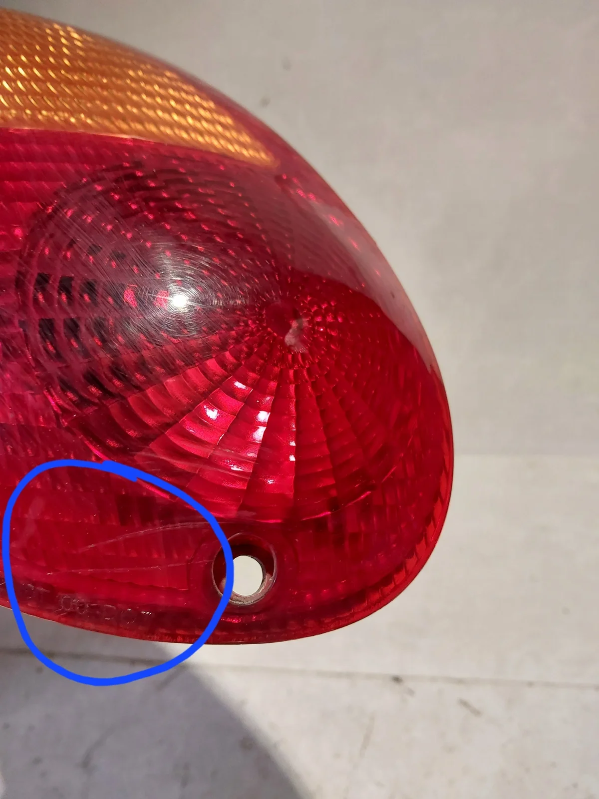 Chrysler PT Cruiser Rückleuchte links hinten image 3