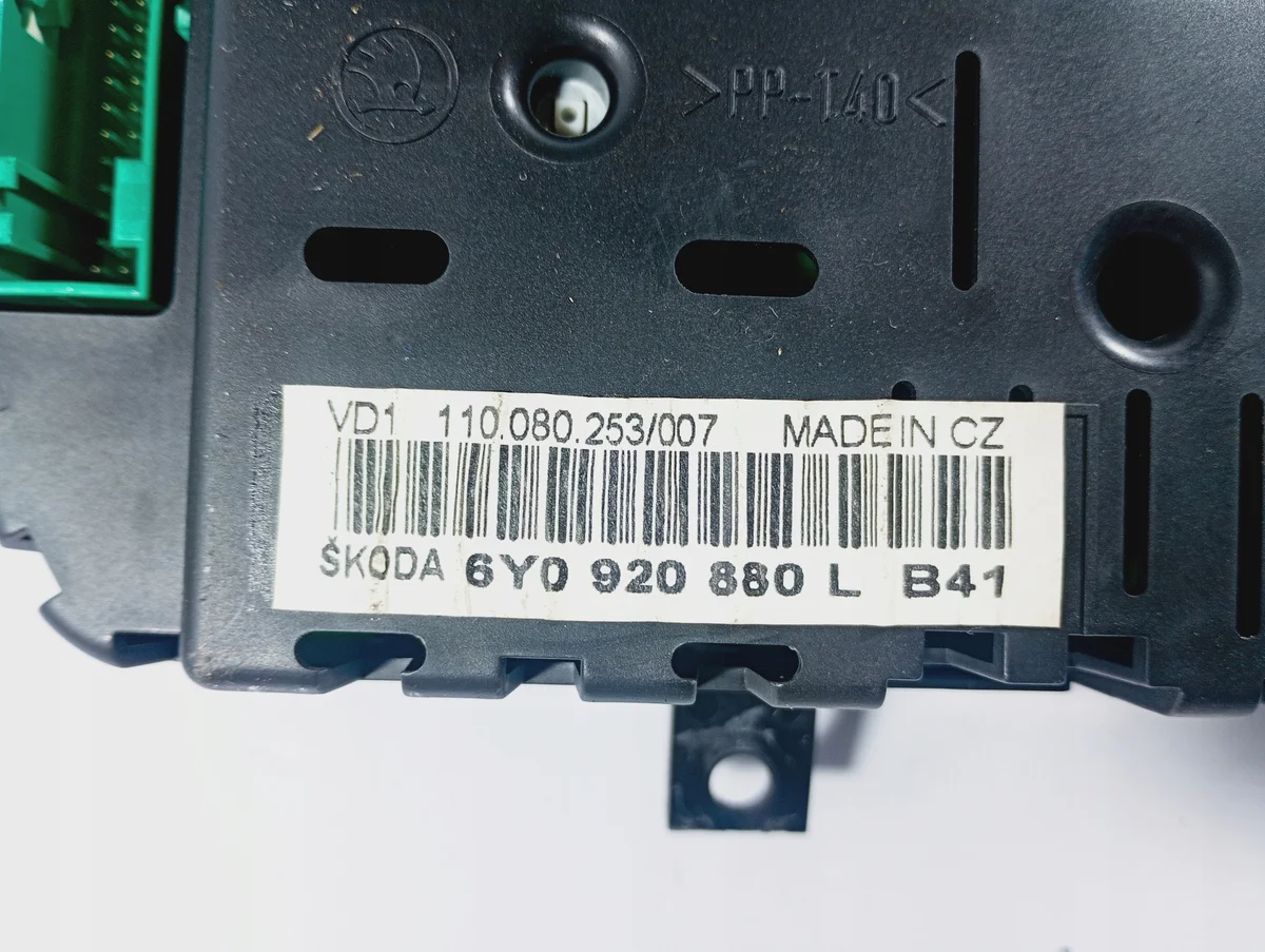 Skoda Fabia I mittaristo 6Y0920880L image 5