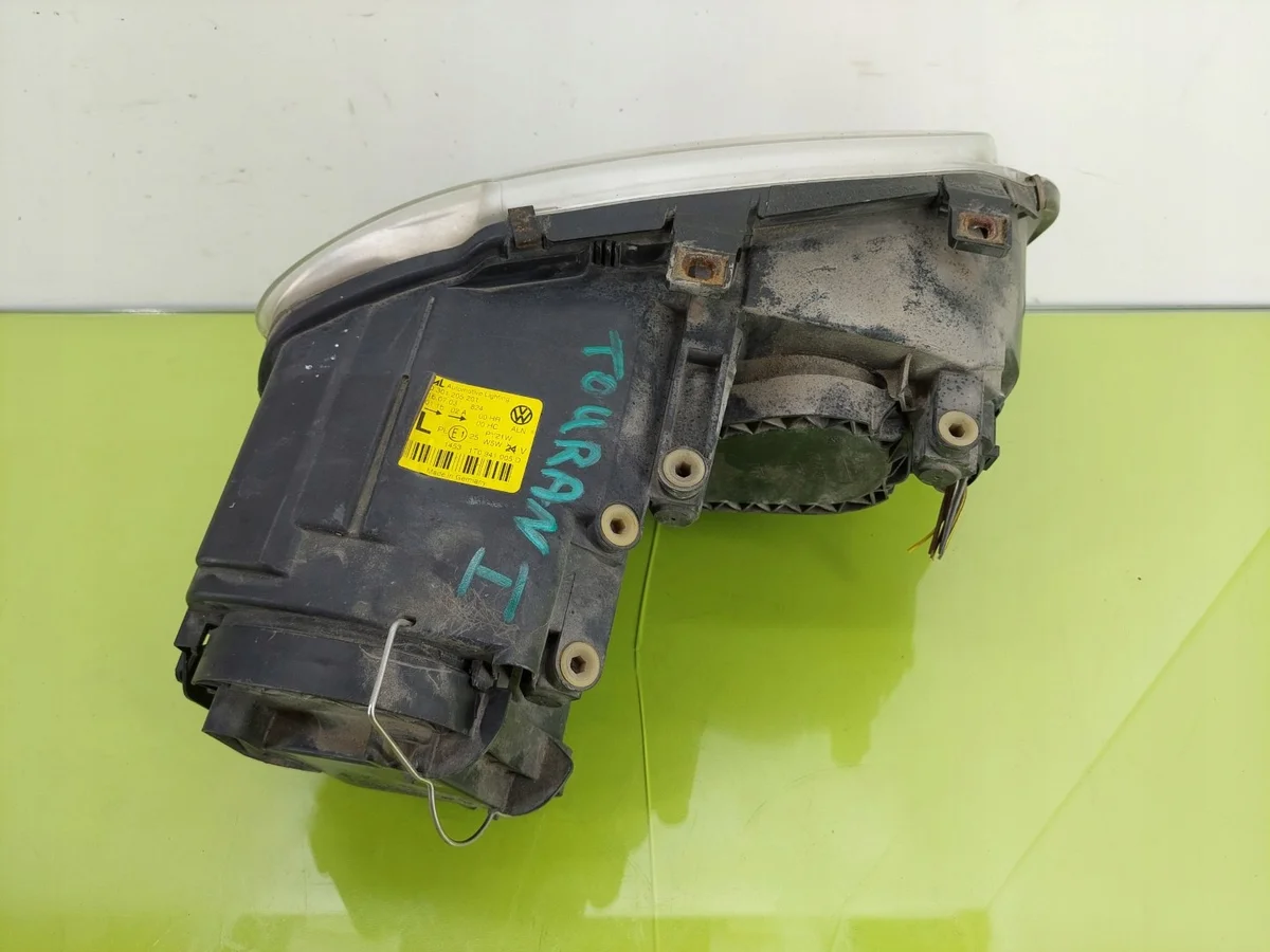 VW Touran Scheinwerfer Links 2003-2006 OEM 1T0941005D image 3