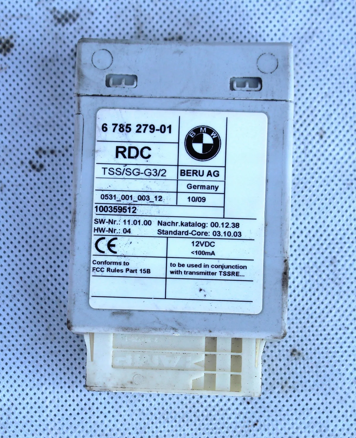 Module RDC BMW E60 E61 E63 E64 E65 E66 E82 E88 E90 E91 X5 E70 6785279
