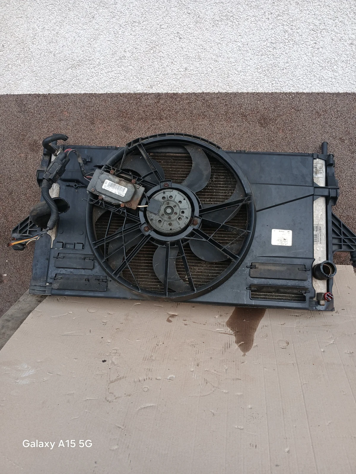 Radiador y ventilador Volvo V50 2.4 20V