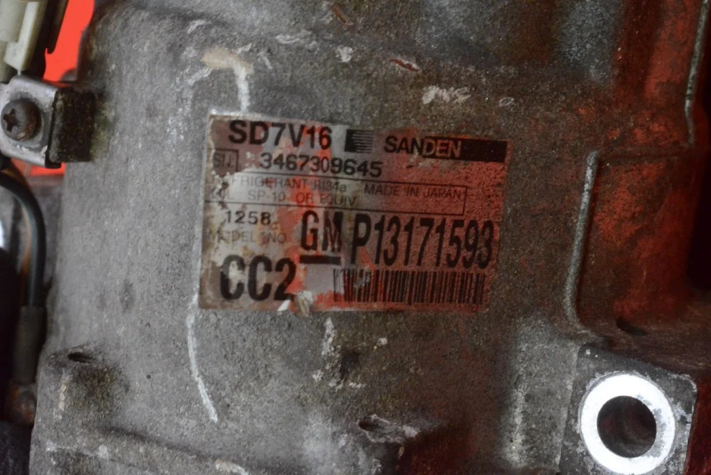 Klimakompressor P13171593 Saab 9-3 II 1.9 TiD image 5
