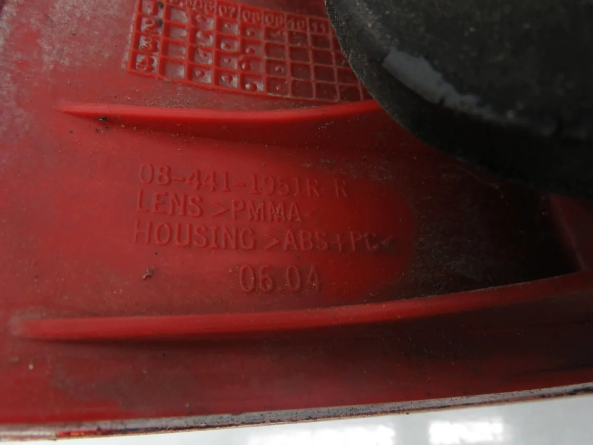 Achterlicht Rechts Audi A3 (8L1) Lift image 5