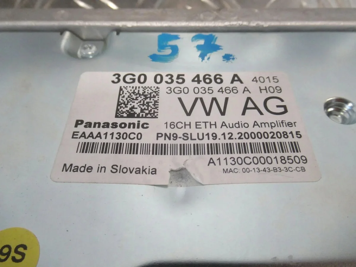 Förstärkare VW OE 3G0035466A image 8