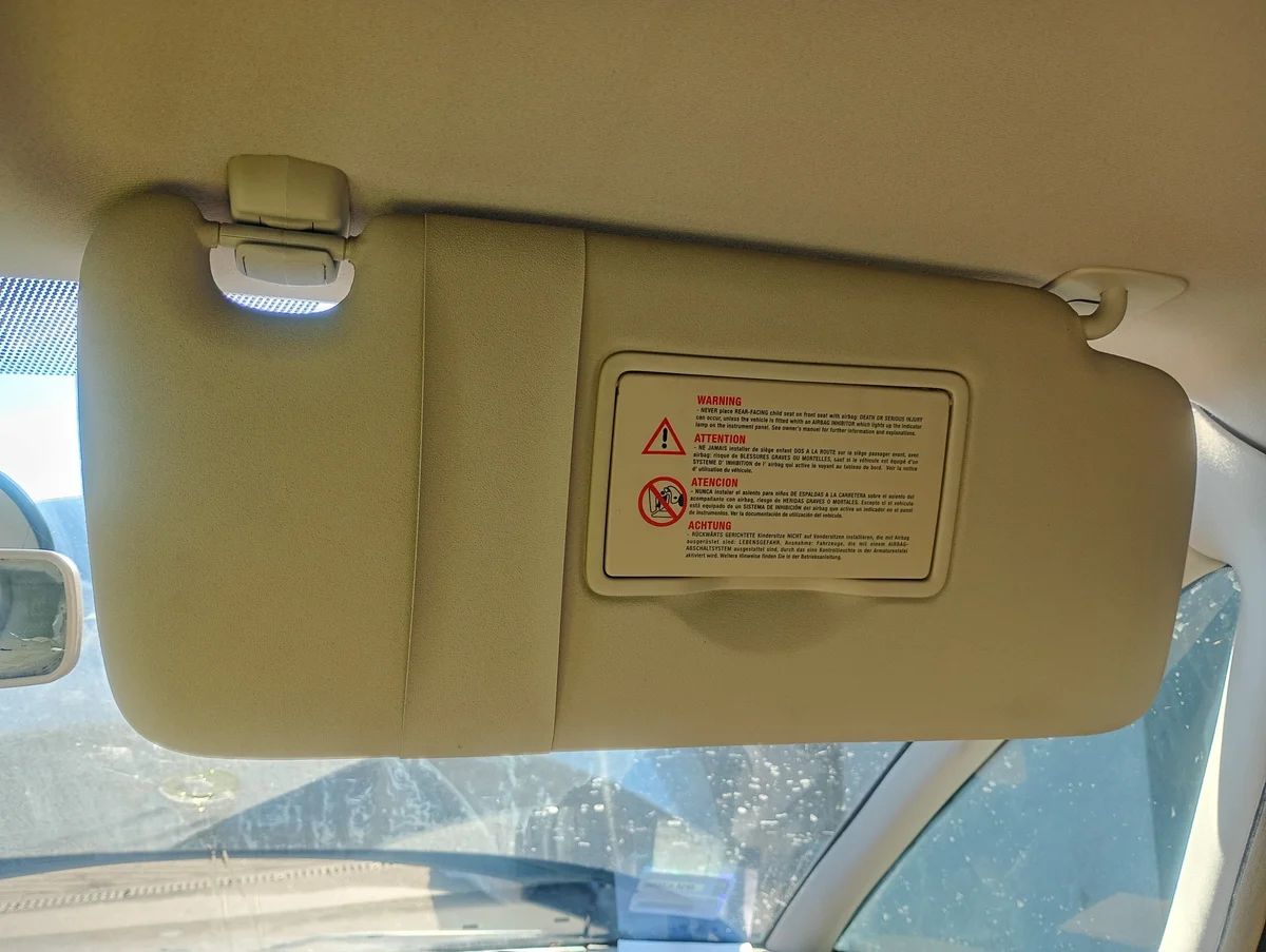 Renault Espace IV Zonneklep Rechts MM-0710-95