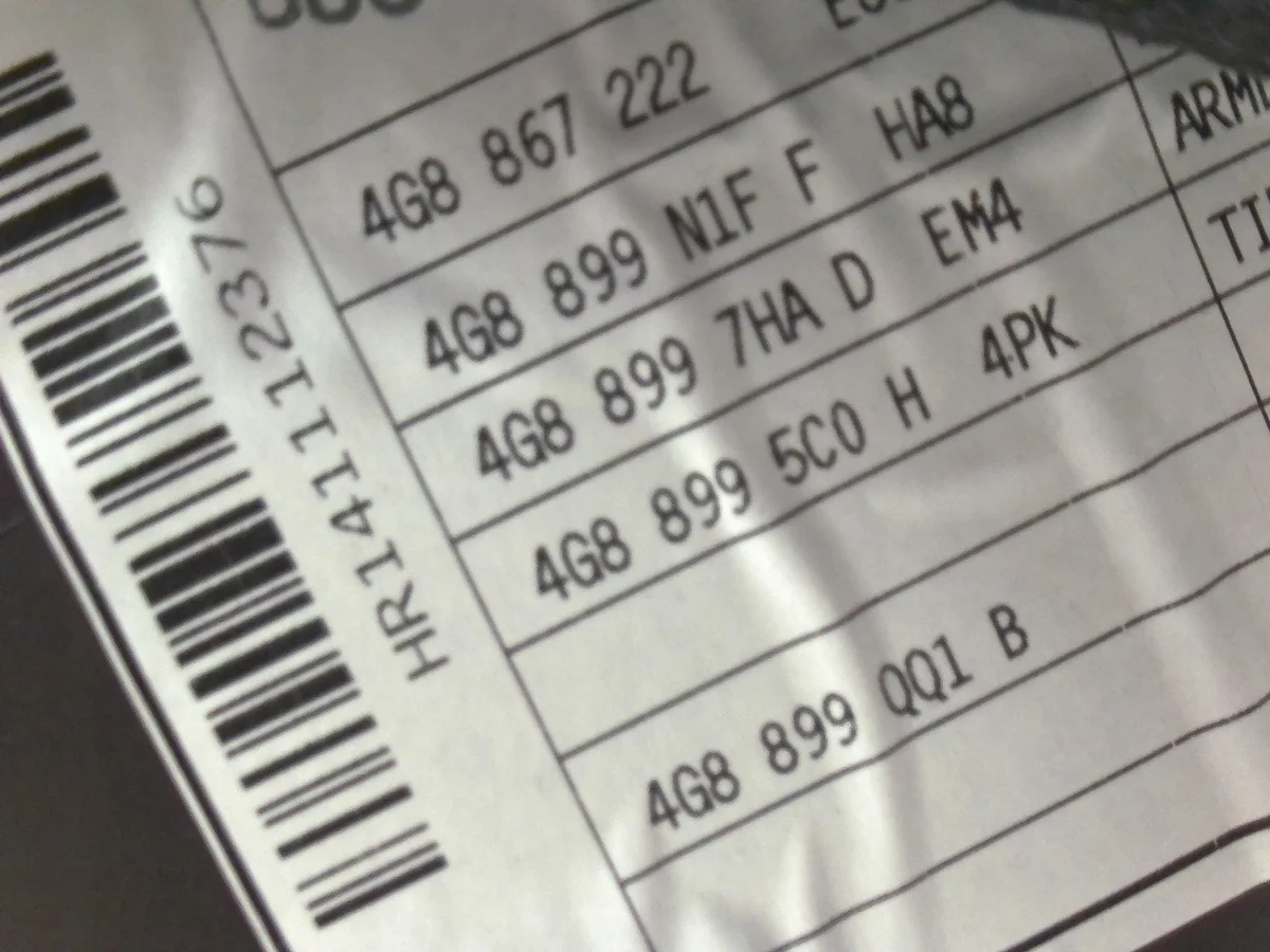 Türverkleidung hinten links Audi A7 (4G8) 4G8867222 image 3