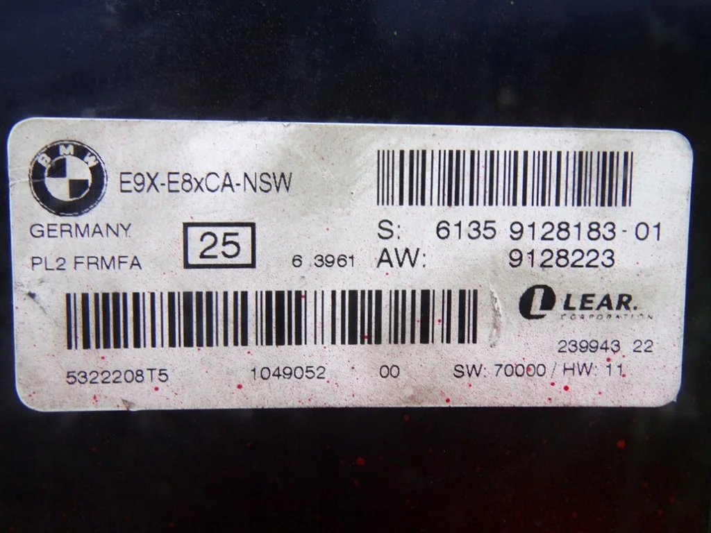 BMW E90 Module Verlichting F-371914-5322208T5 image 4