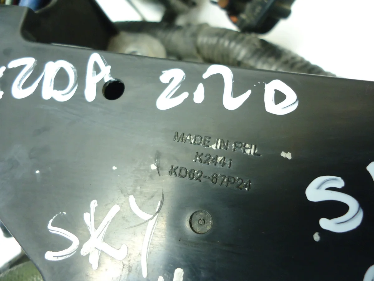 Mazda 6 GJ CX-5 Motor Kabelbaum KD62-67P24 image 3