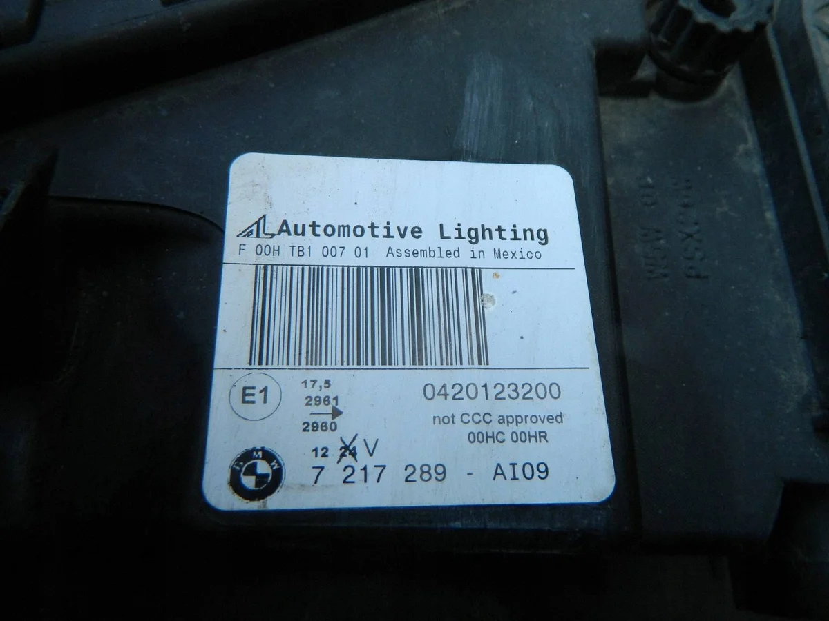 Phare avant gauche BMW X3 F25 OEM 7217289 image 5