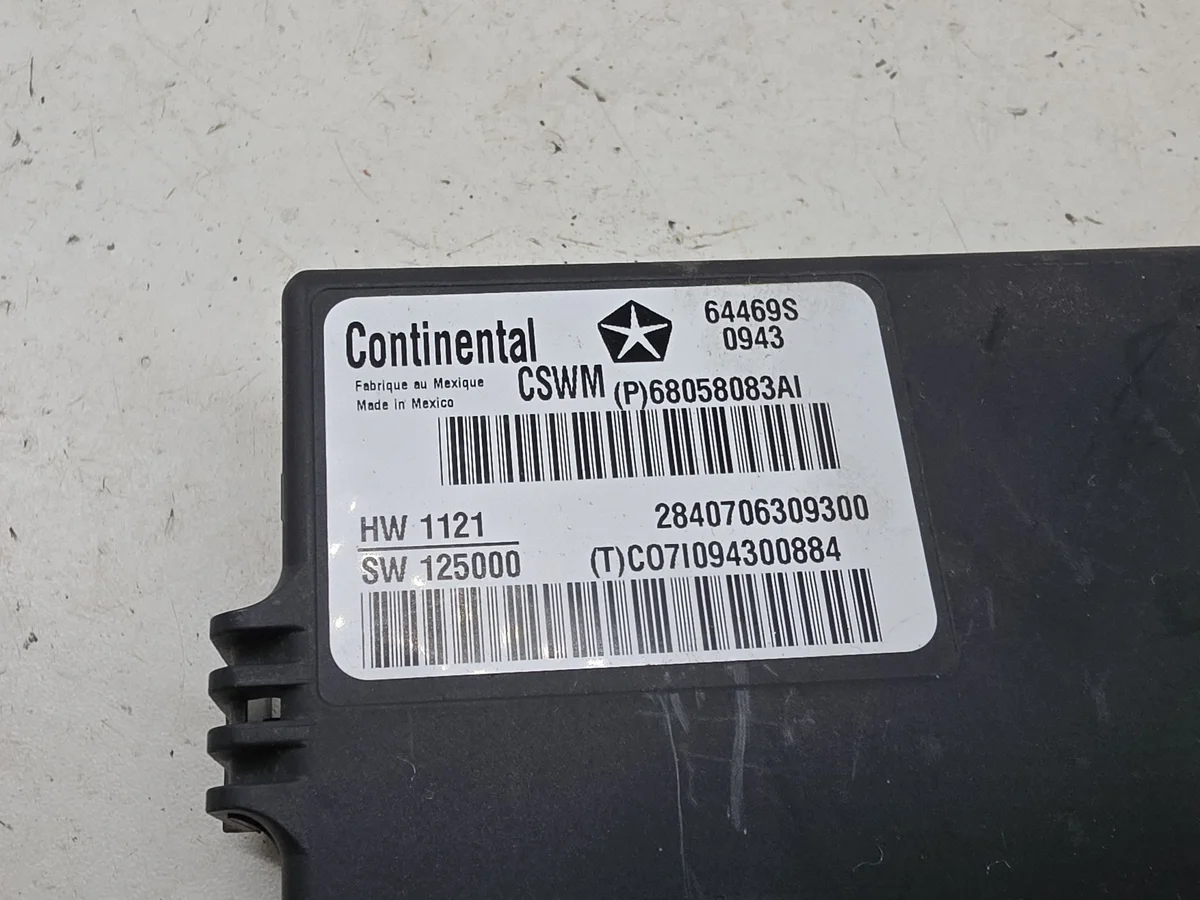 Jeep Grand Cherokee 68058083AI Sterownik image 7