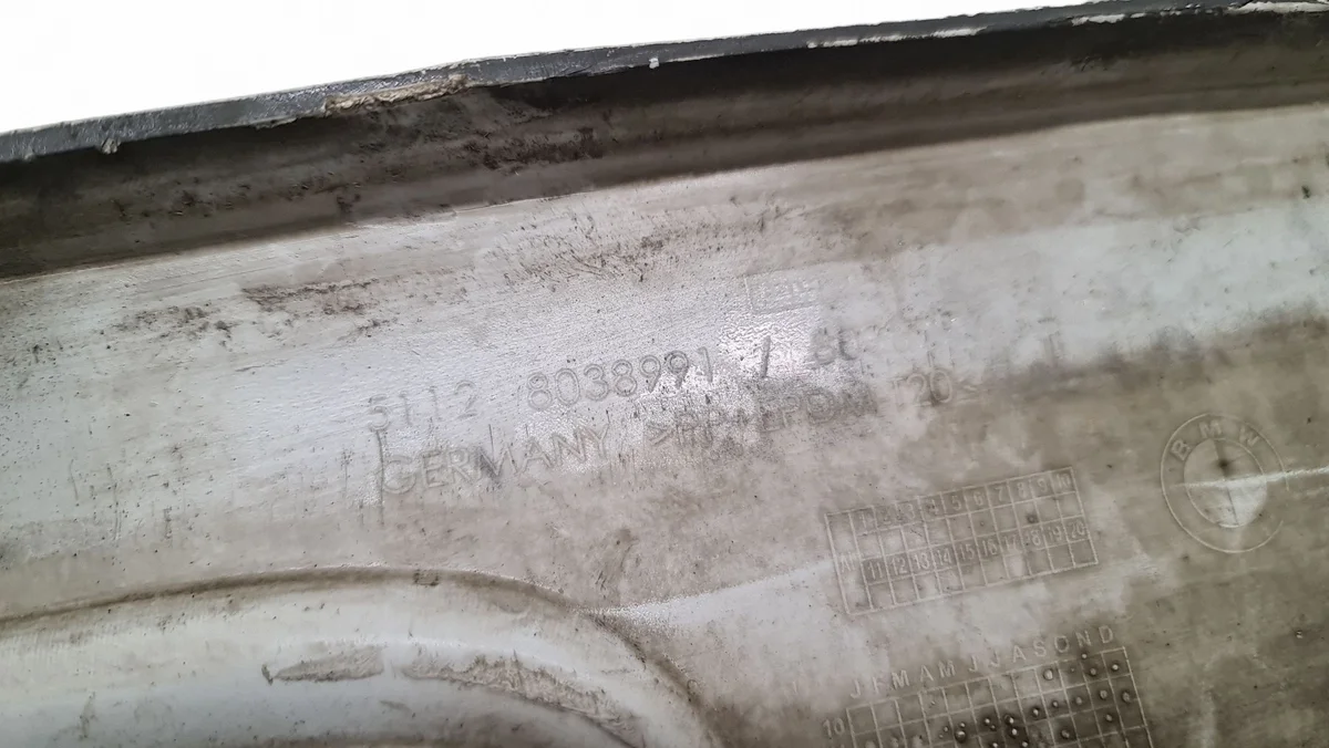 Difusor trasero BMW X1 E84 OEM 8038991 image 8