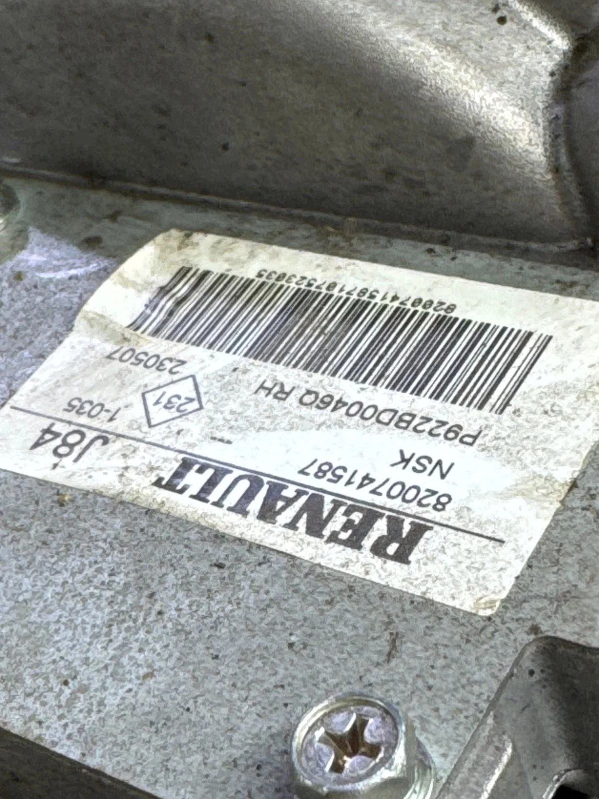 Sähköinen ohjaustehostin Renault Scenic II image 3