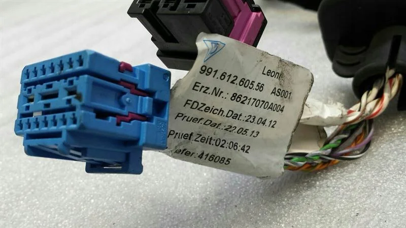 Porsche 911 991 Cableado Puerta Izquierda 99161260556 image 3