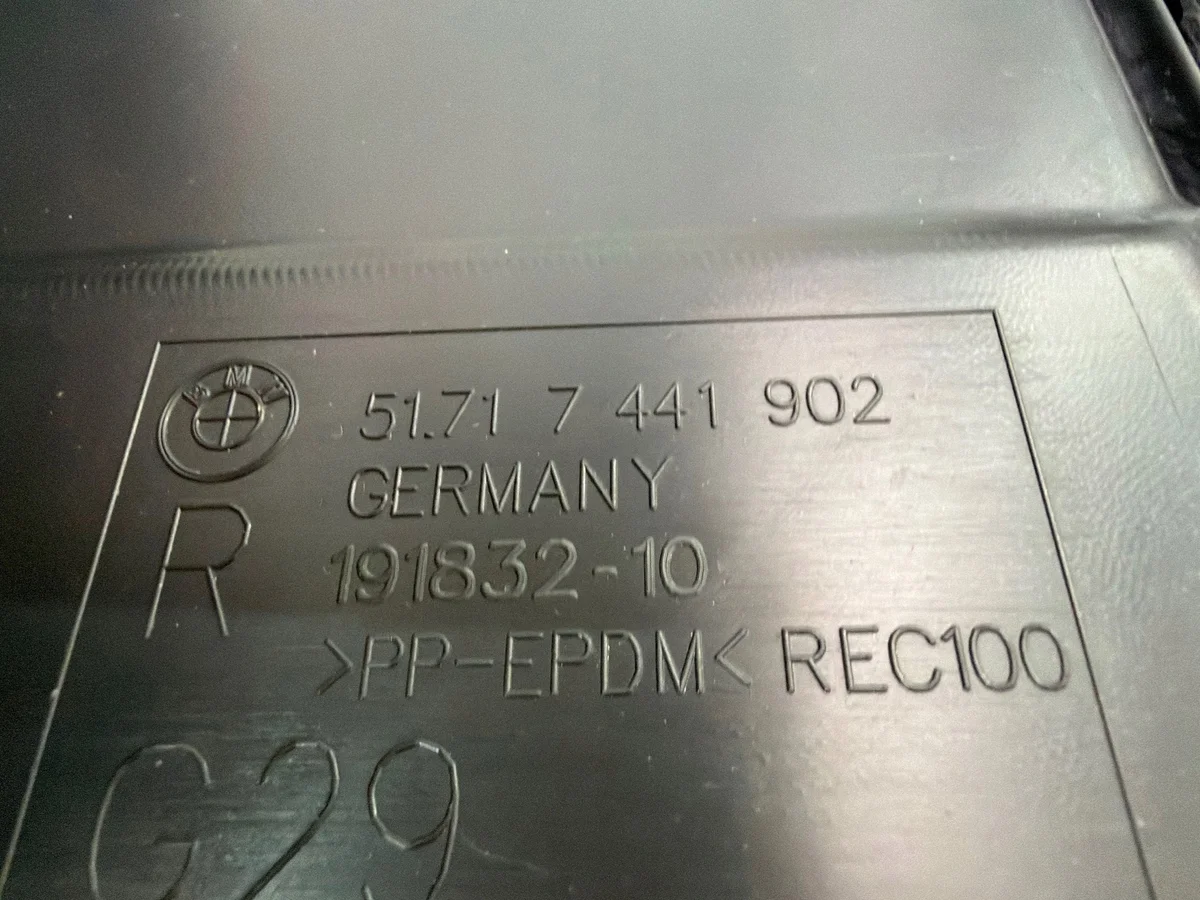 BMW Z4 G29 Radhausschale vorne rechts hinten image 3