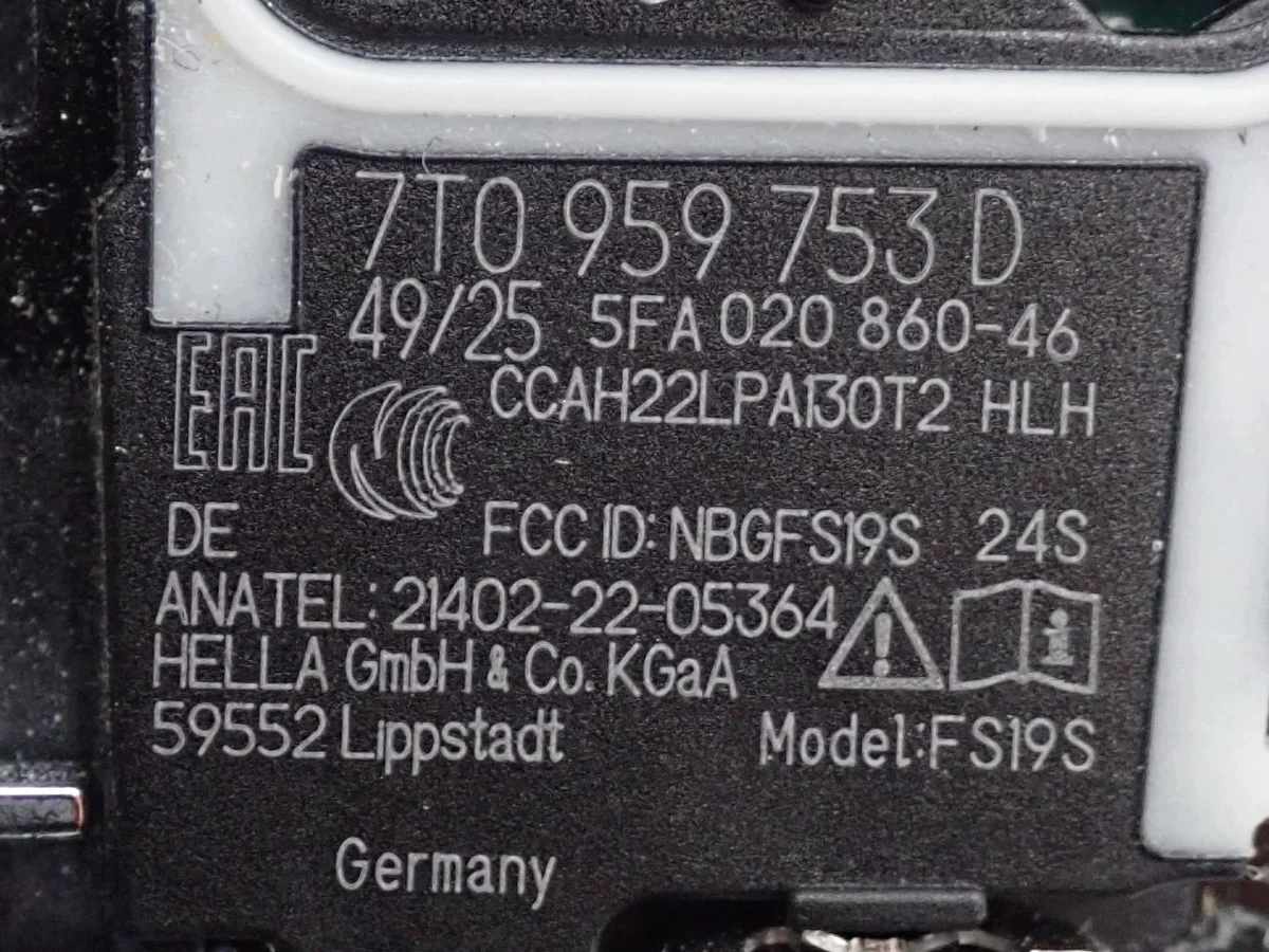 Llave Mando VW Multivan T7 7T0959753D image 4