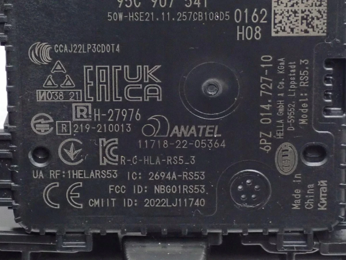 Radar Distronic 3WA907541F VW Multivan T7 thumbnail 5