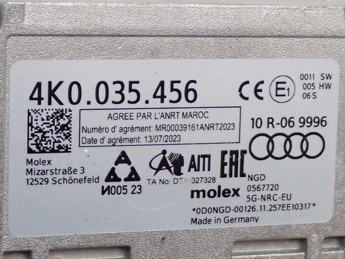 Antennförstärkare VW Multivan T7 4K0035456 thumbnail 4