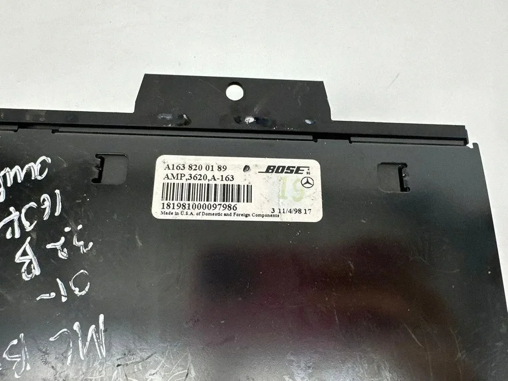 Mercedes ML W163 Bose Verstärker A1638200189 thumbnail 6