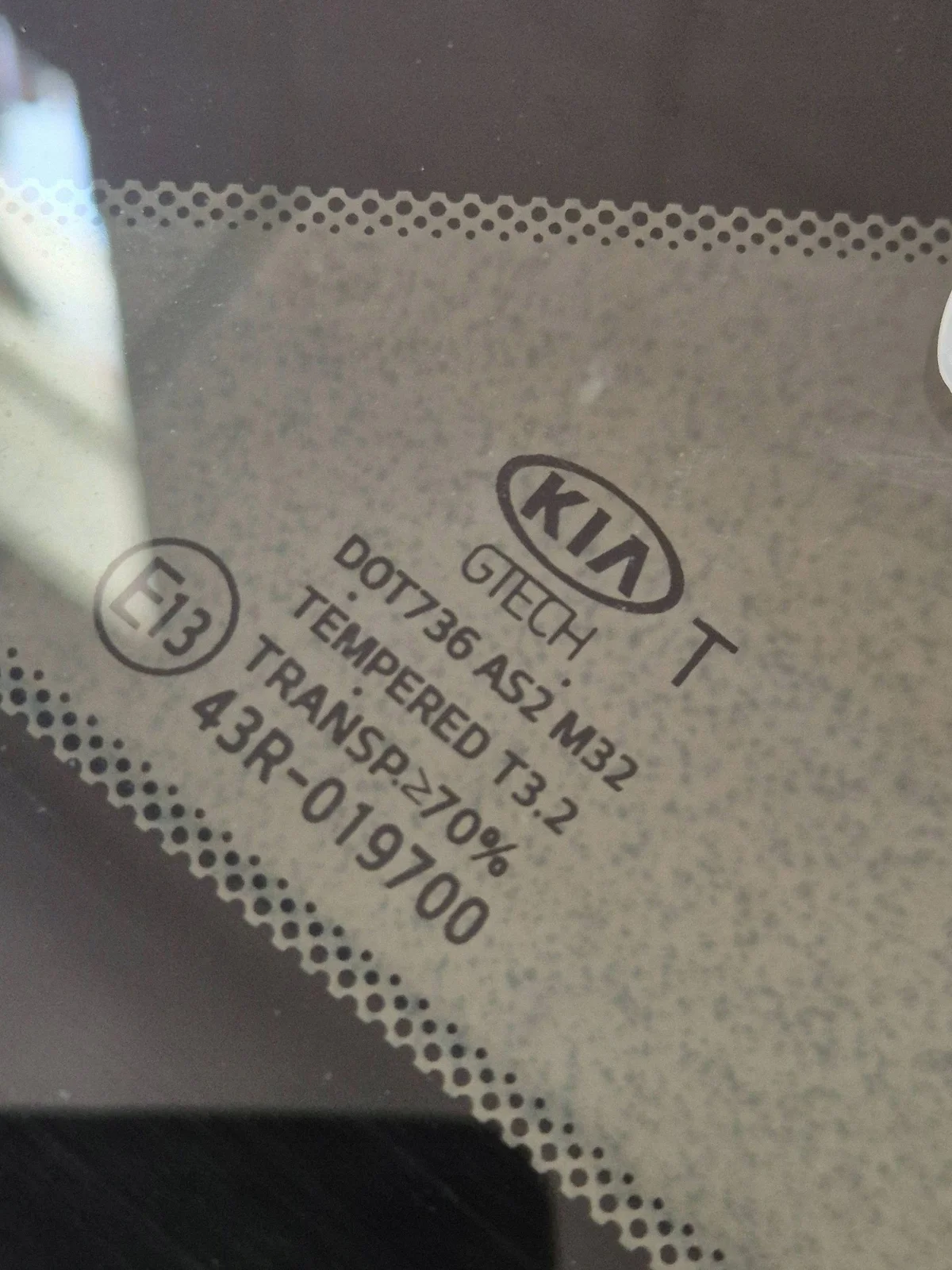 KIA Ceed III Karoseriescheibe rechts hinten HB image 3