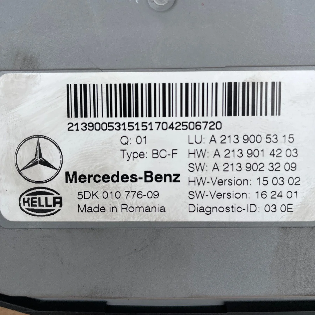 Komfortmodul Mercedes E W213 A2139005315 image 3