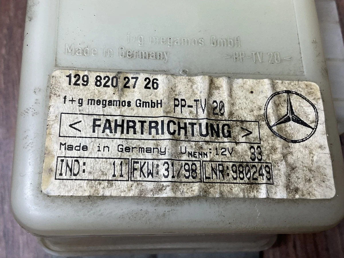 Module d'alarme Mercedes-Benz SL R129 1298202726 image 8