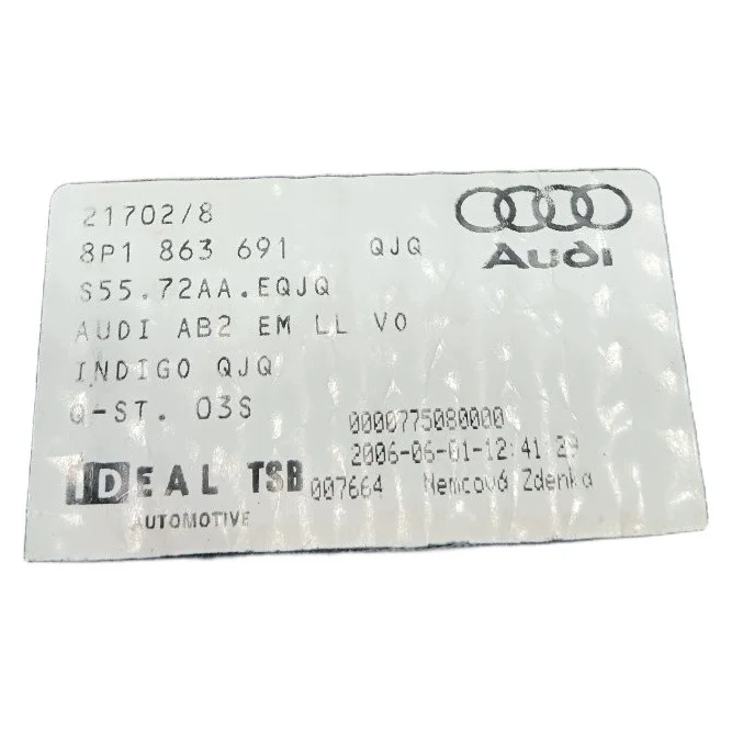 Kofferraumverkleidung Audi A3 Sportback 8P4863463 image 6