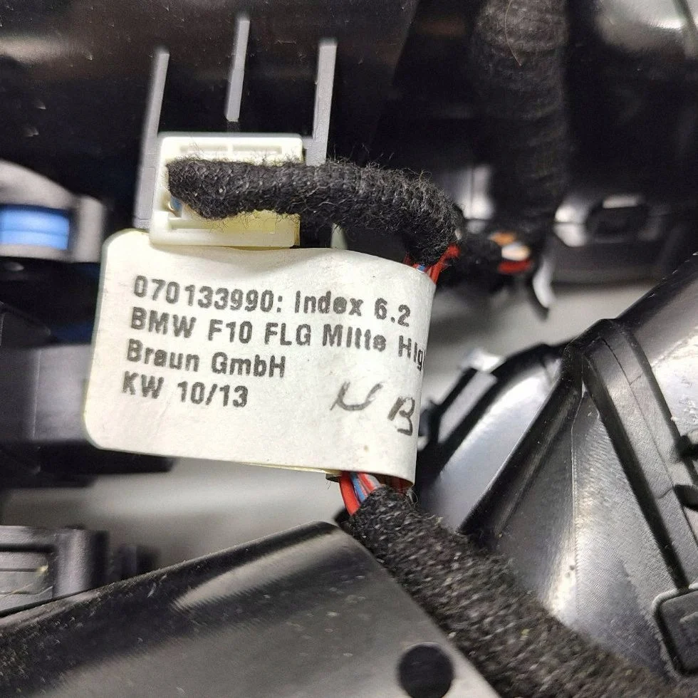BMW F10 F11 Mittelkonsole Lüftungsgitter 9166891 image 6