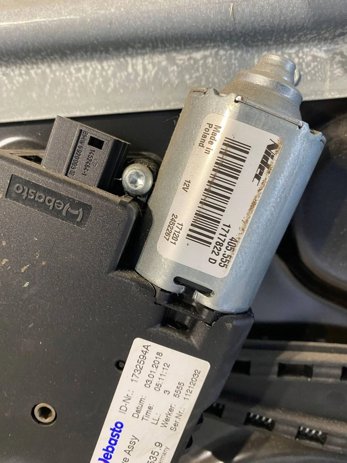 Teto solar BMW Série 7 G11 G12 OEM 1294756 image 10