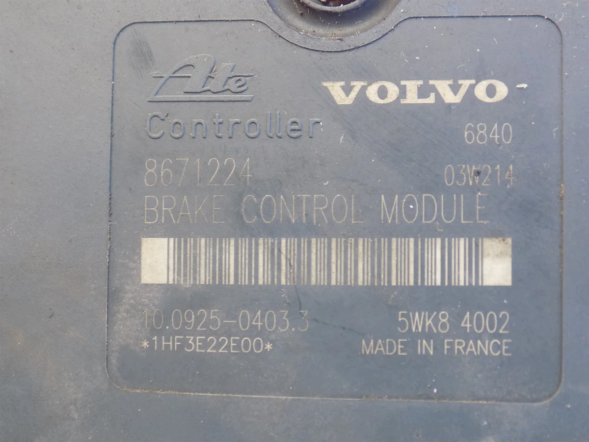 ABS Pumpe Volvo S60 V70 II XC70 S80 I 8671224 image 4