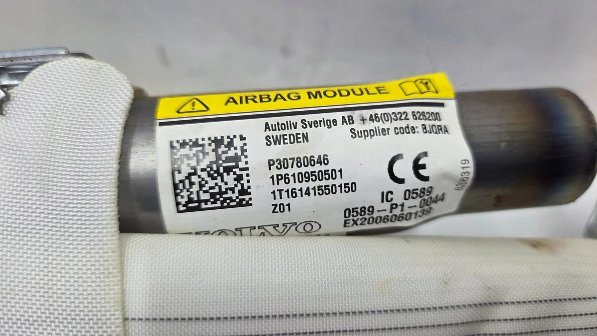 Volvo V60 Vorhang Airbag Links 30780646 image 3