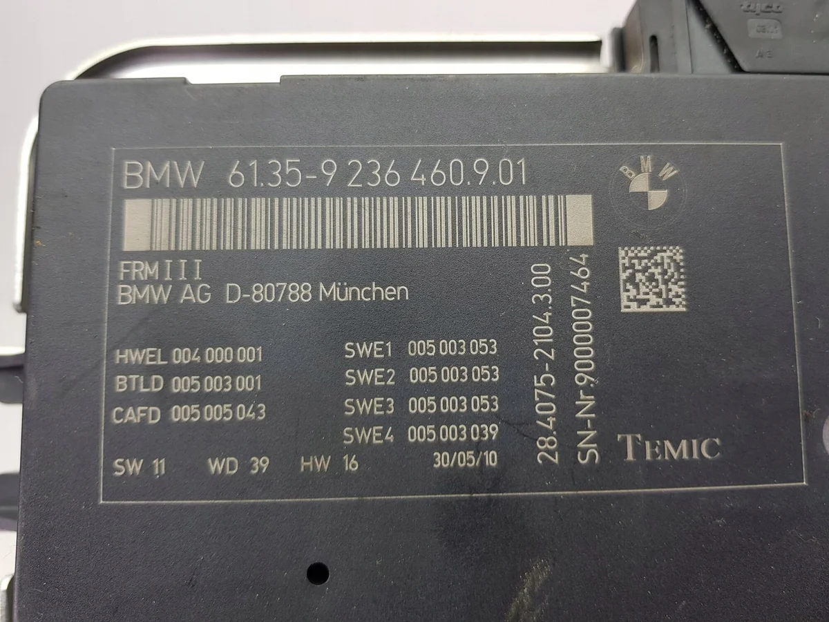 BMW 5 Series F10 Light Module 61359236460 image 3