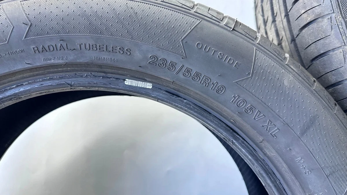 2x Sommerreifen 235/55R19 105V XL image 6