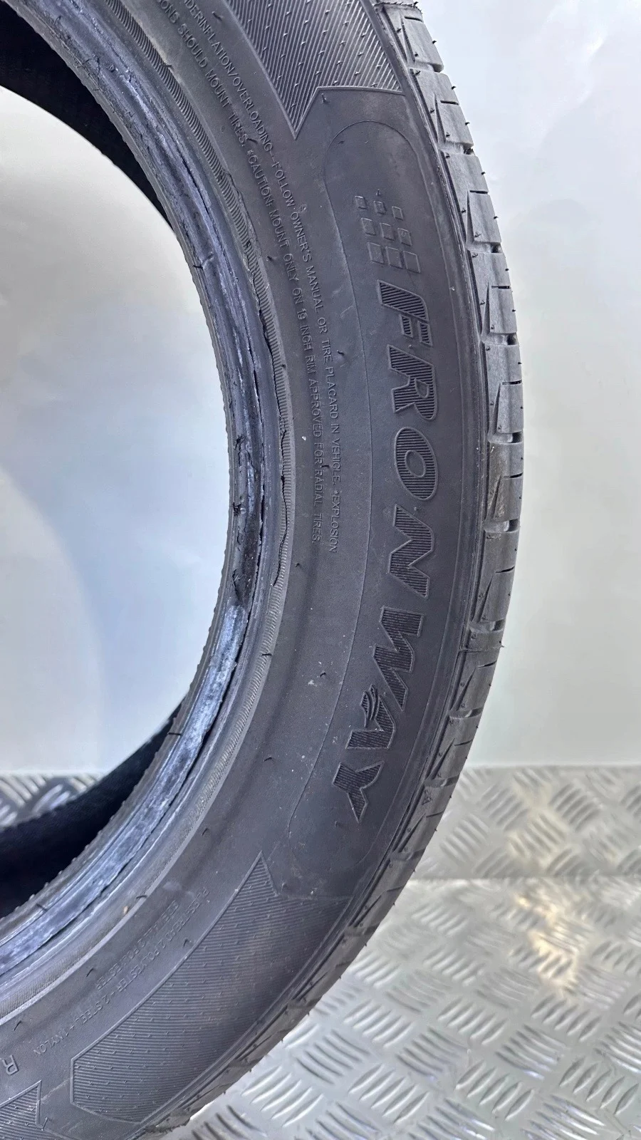 2x Sommerreifen Fronway Eurus 08 235/55R19 105V XL image 6
