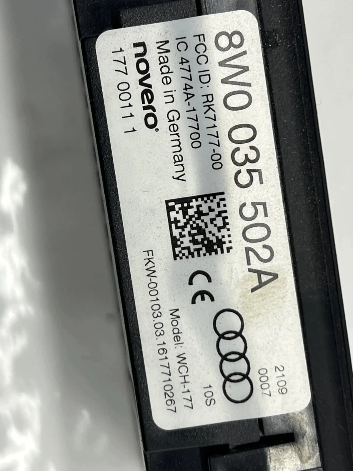 Ladeeinheit Induktion Audi A4 B9 A5 8W 8W0035502A image 3