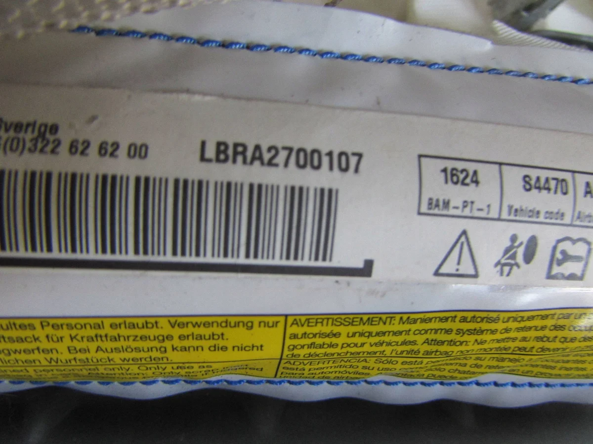 Airbag-Vorhang links Opel Meriva B image 4