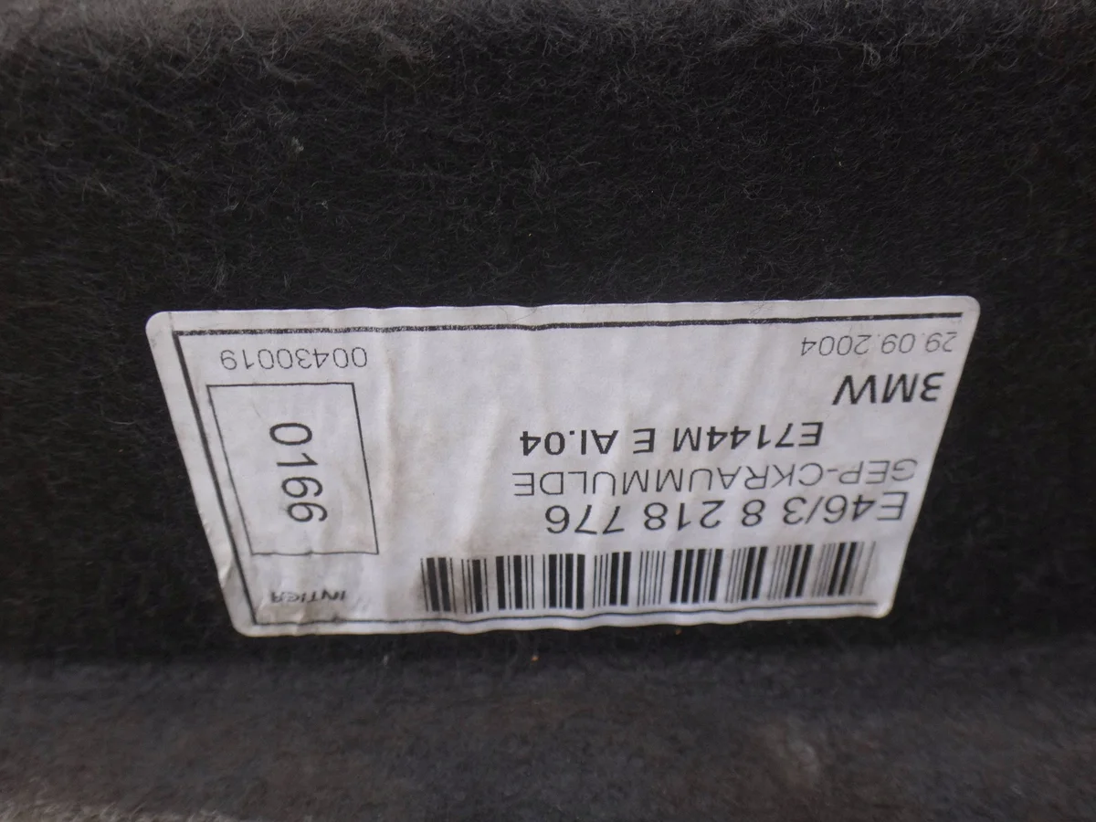 BMW E46 Kombi Kofferraumboden Verkleidung image 4