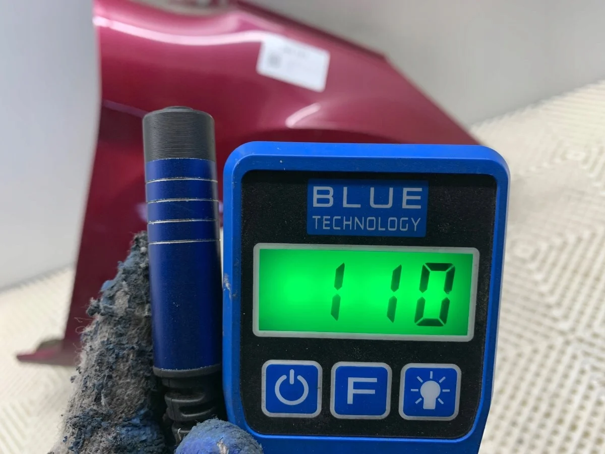 Höger framskärm Ford Fiesta MK7 Blå image 5