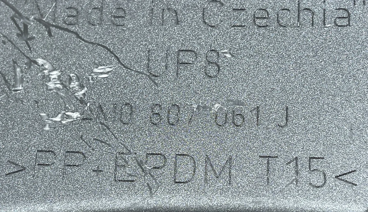 Spoiler para-choques Audi Q7 4M0807061J image 7