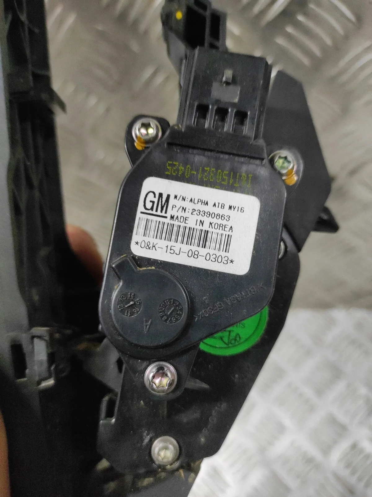 Chevrolet Camaro Sensor Potenciómetro 51325615hny20a53