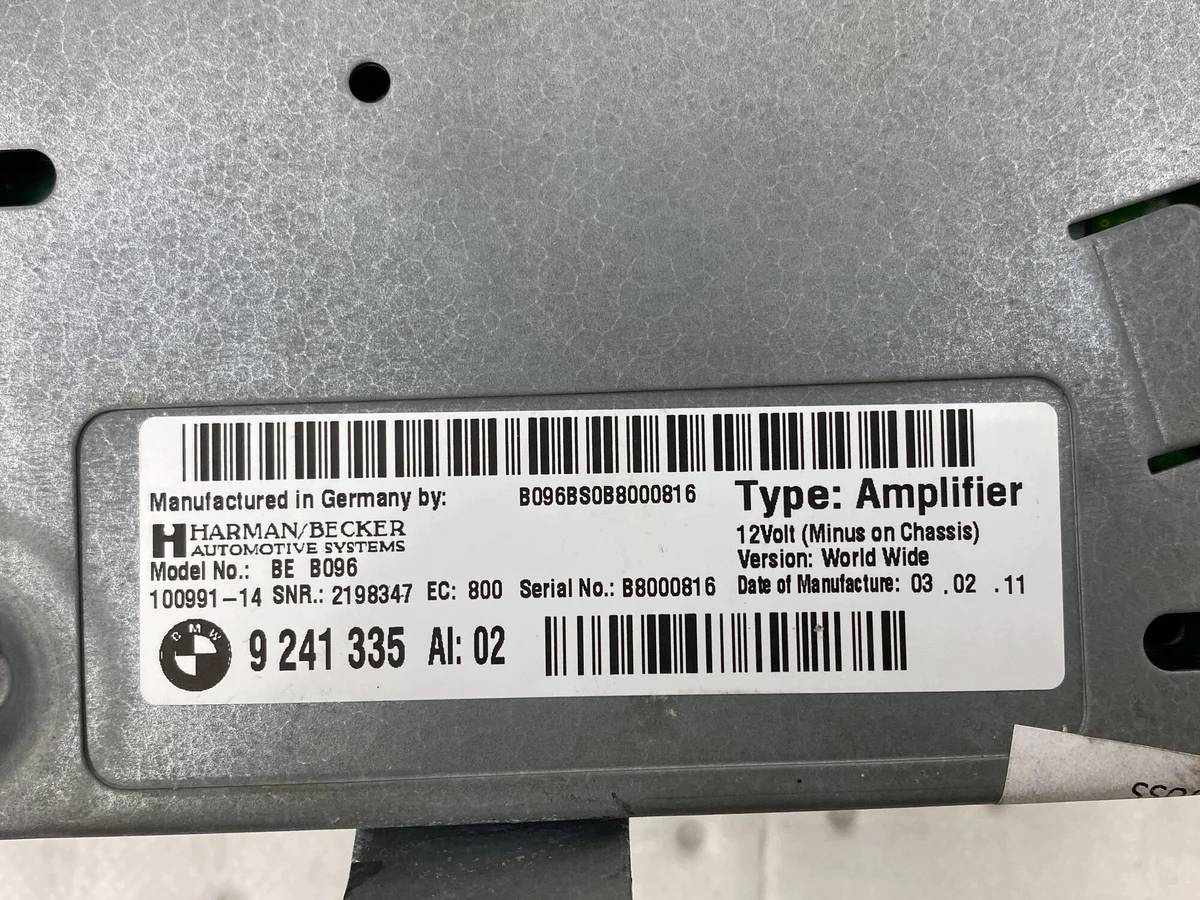BMW 5 F10 F11 Audiosystem 65129241335 image 8