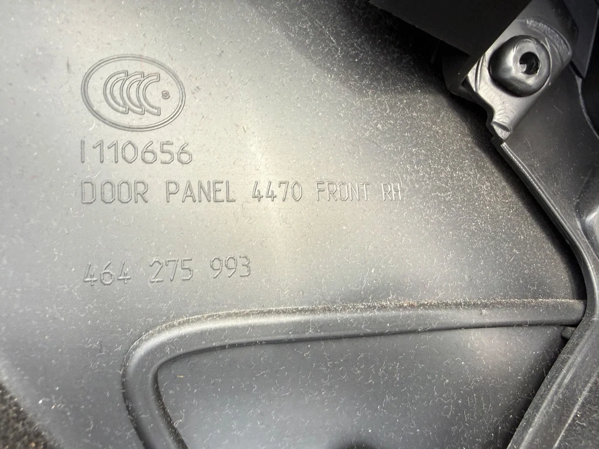 Etusivun oikea oven sisäpaneeli Opel Meriva B 1110656 image 4