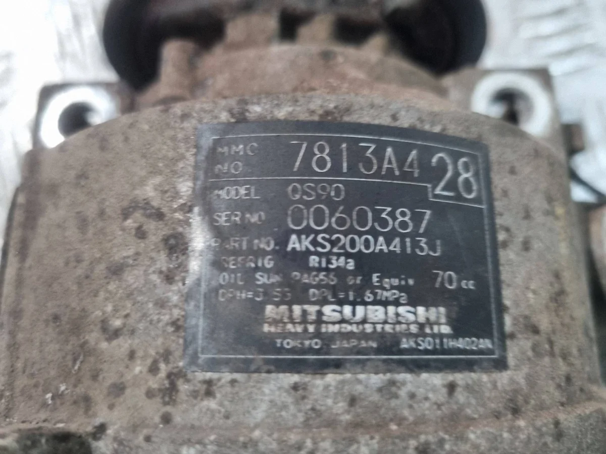Ilmastoinnin kompressori Mitsubishi ASX 7813A408 thumbnail 5