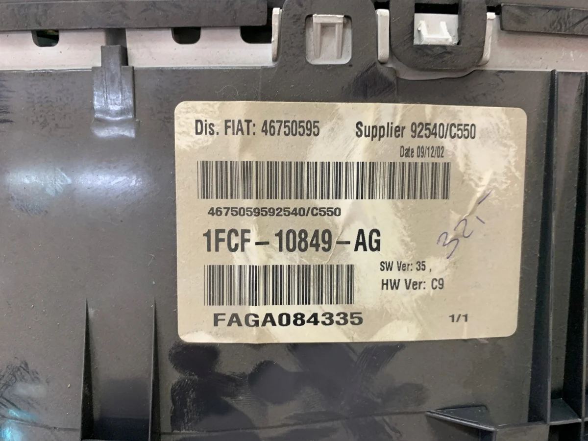 Fiat Stilo Instrumentpanel 46750595 image 4