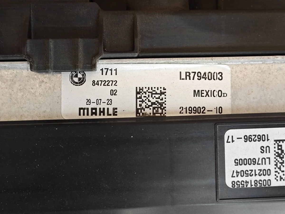 Radiador BMW X3/X4 G01/G02 2.0d image 4
