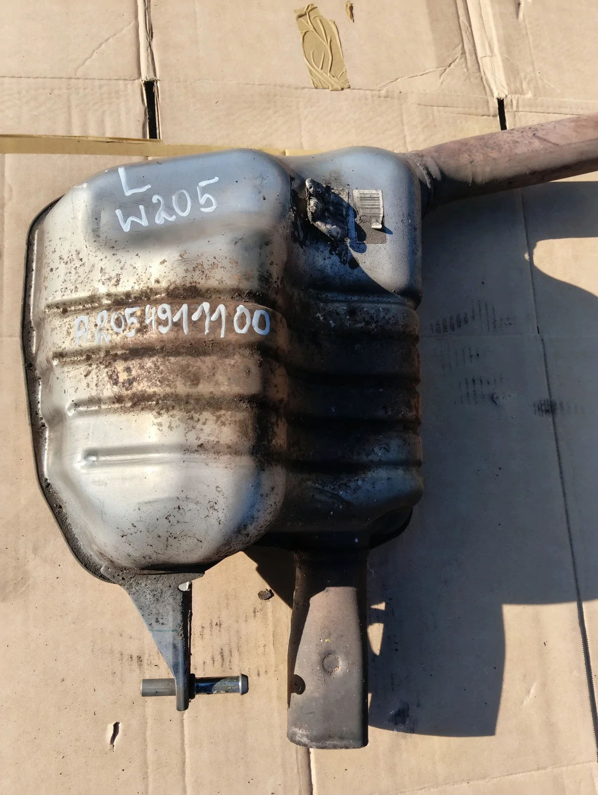 Tubo de escape Mercedes W205 A2054911100