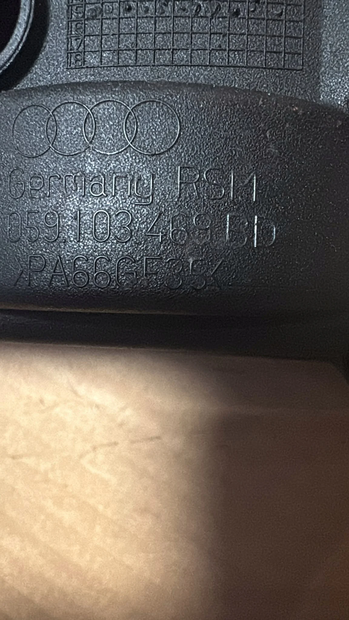 VAG 059103469BD Ventildeckel gebraucht image 3
